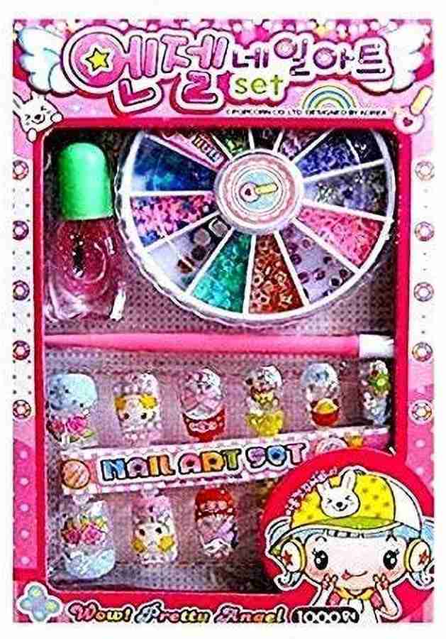 Nail art shop set for girls