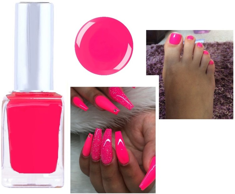 24 Hot Pink Nail Designs For 2023 That Serve Big Barbie Energy