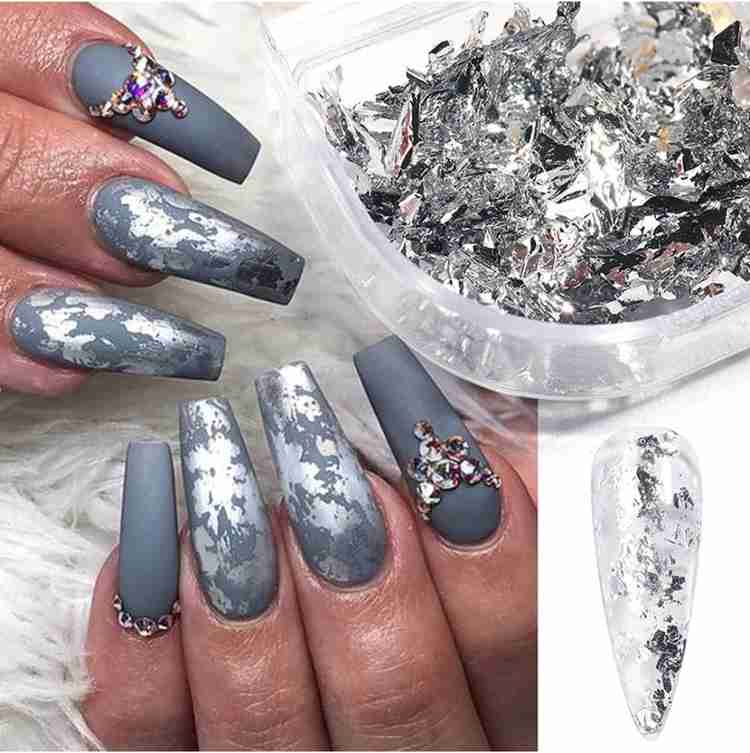 RANORE Nail Art Foil Paper Pack Nail Accessories for Foil Transfer