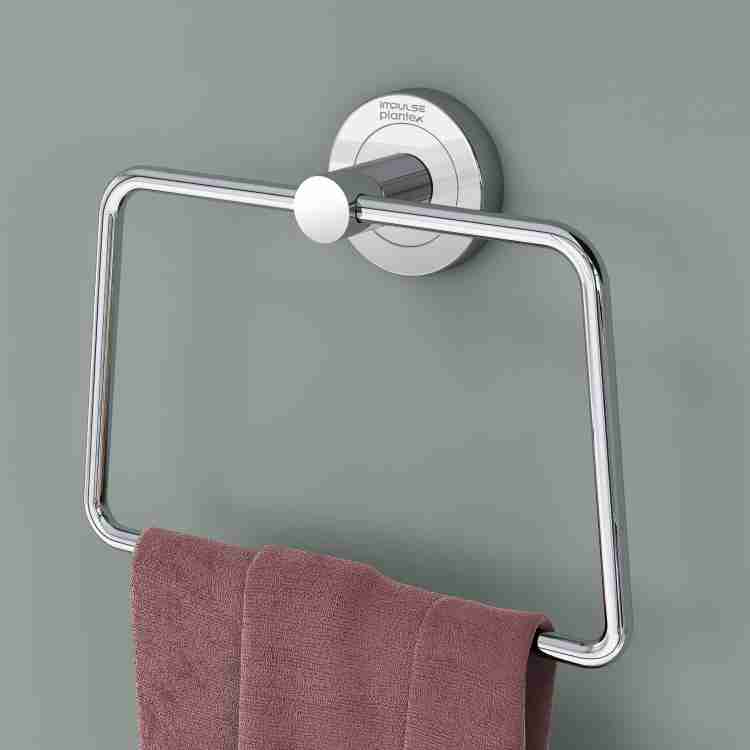 Plantex Stainless Steel Towel Ring for Bathroom/Wash Basin/Napkin