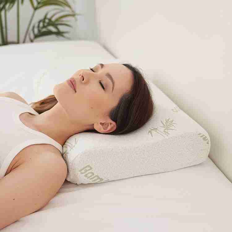 Cervical contour sales bamboo neck pillow