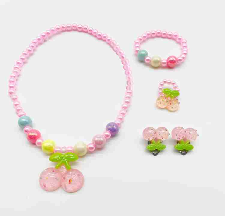 SYGA Children s Girls Earring Ring Set For Kids Girl Gift Party