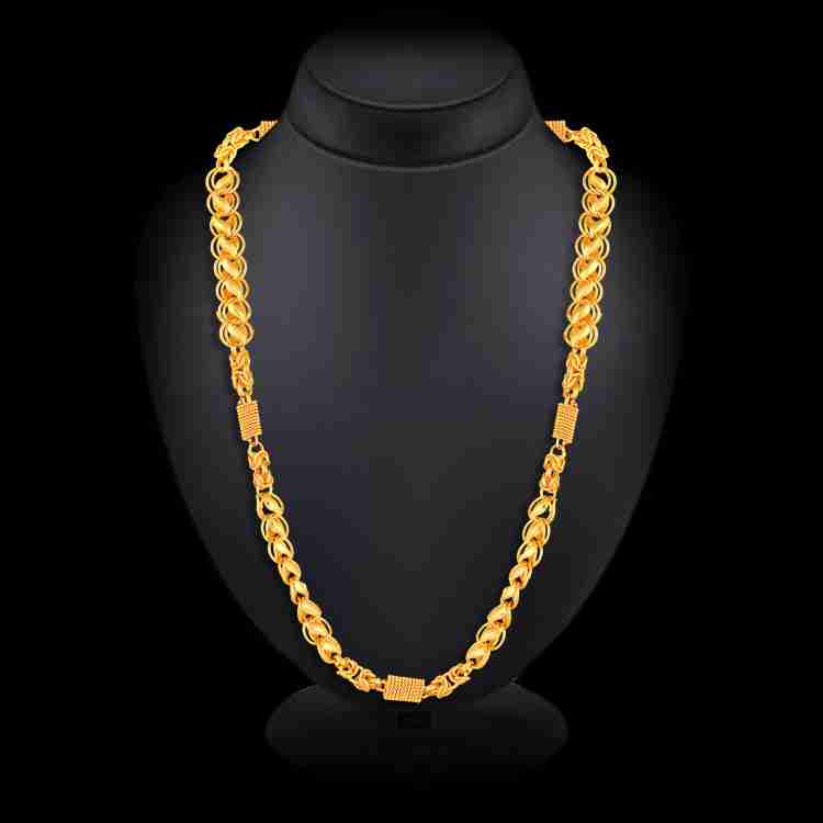 MEENAZ chains for men boys gold neck chain necklace gents