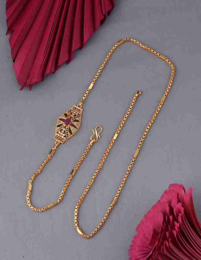 Thali chain side hot sale pendant designs with price