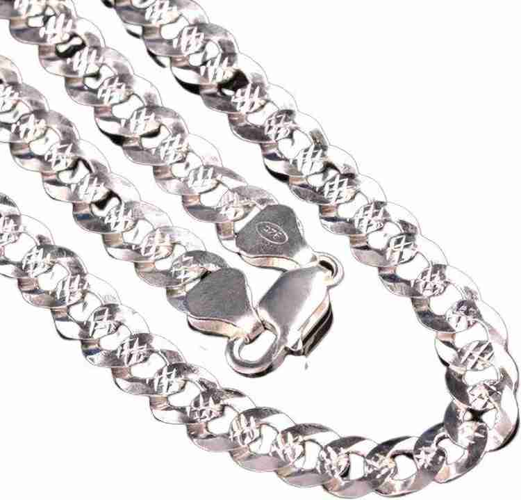 Men's fine cheap silver chain