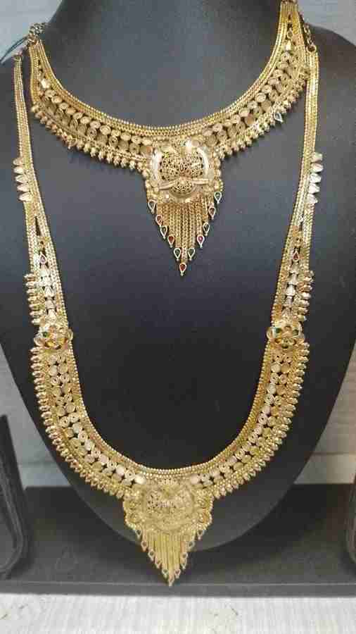 Gold vasantha haram store designs