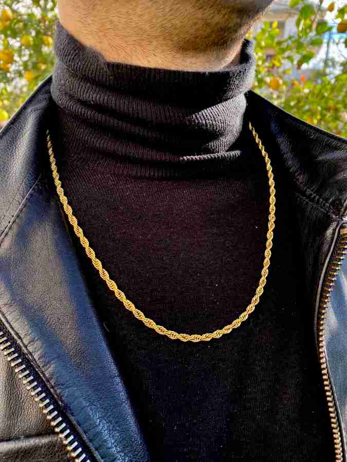 Stylish neck deals chain for men