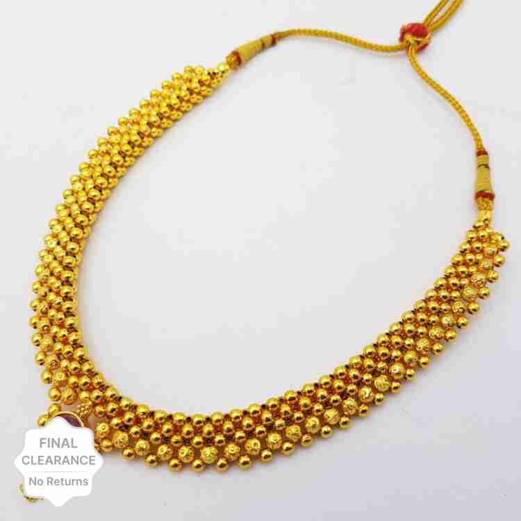 Thushi gold hot sale necklace designs