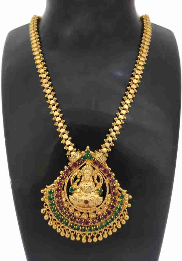 Hanaa Hanaa 1 Gram Gold Micro Plated Traditional Laxmi Short Necklace Chain  for Women Gold-plated Plated Brass, Copper Necklace Price in India - Buy  Hanaa Hanaa 1 Gram Gold Micro Plated Traditional Laxmi Short Necklace Chain  for Women Gold ...