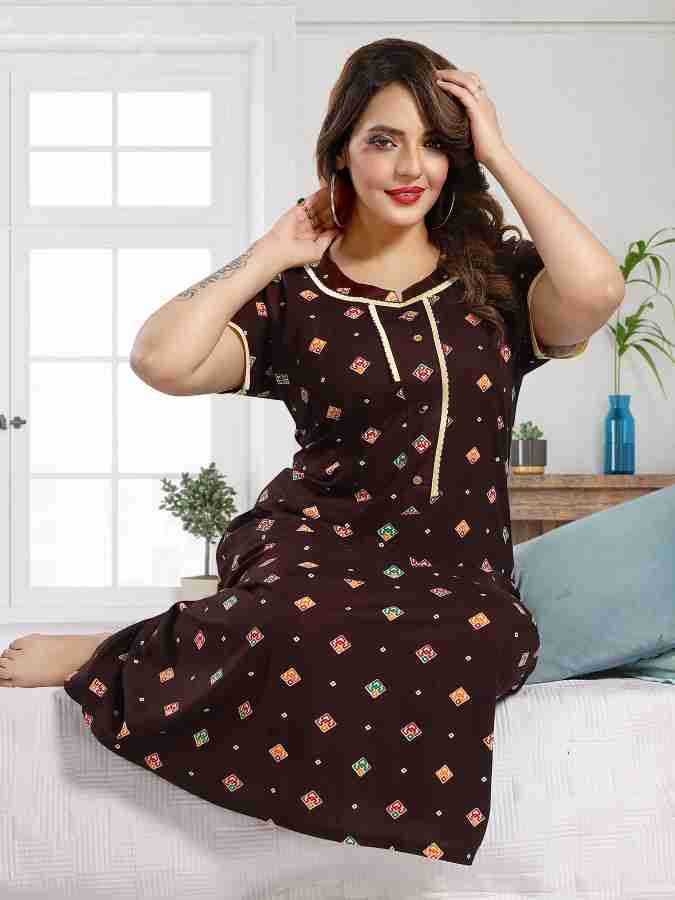 TRUNDZ Women Nighty - Buy TRUNDZ Women Nighty Online at Best Prices in  India