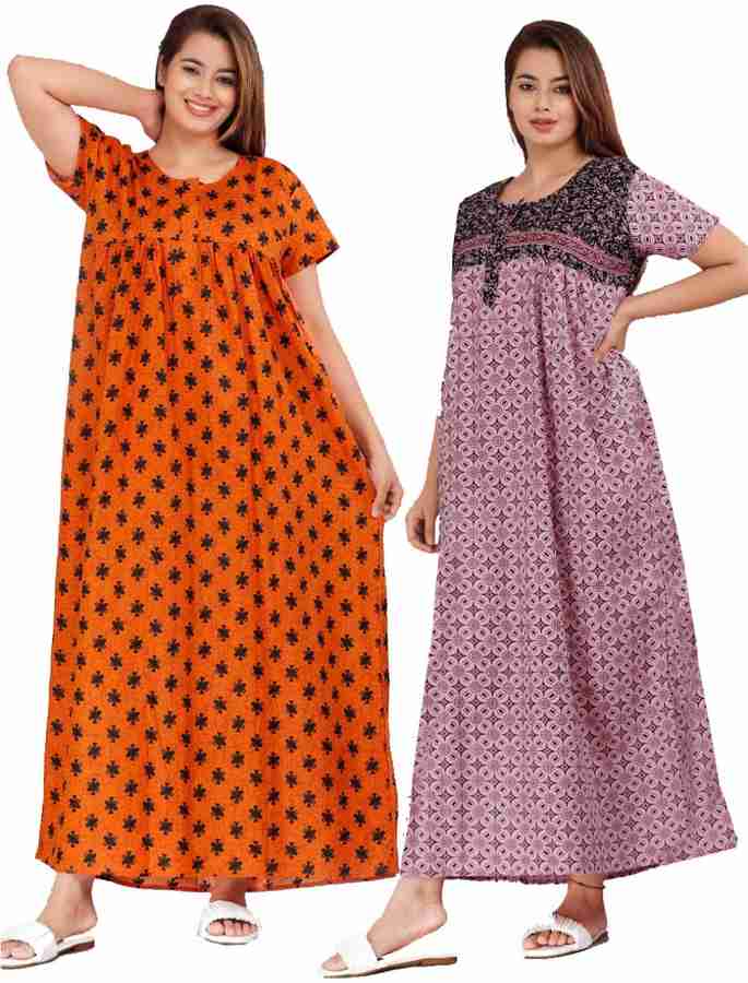 Parth Fashion Women Nighty Set Buy Parth Fashion Women Nighty Set Online at Best Prices in India Flipkart