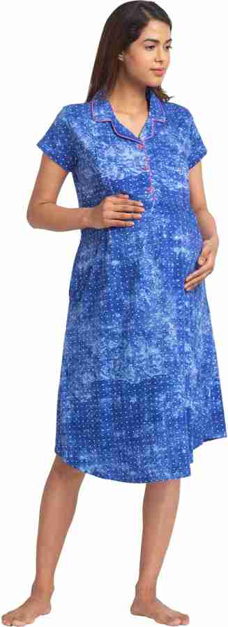 JULIET Women Maternity/Nursing Nighty - Buy JULIET Women Maternity/Nursing  Nighty Online at Best Prices in India