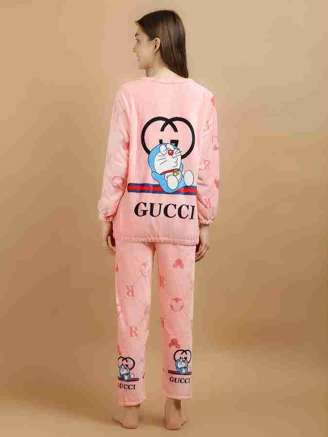 Pink hot sale gucci pyjamas