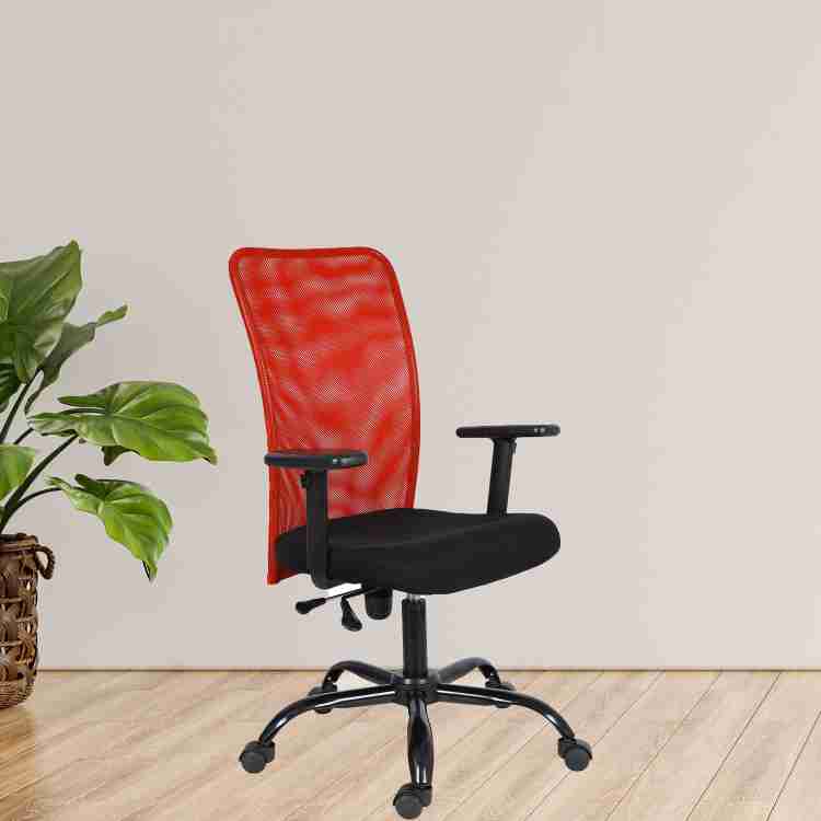 Flipkart Perfect Homes Sigma Mesh Medium Back Lumber Support