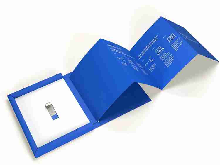 MICROSOFT Windows 10 Home Box Pack (1 PC, Lifetime Validity) Activation Key  Card with USB 3.0 - Full Retail Pack 32/64 BIT - MICROSOFT 