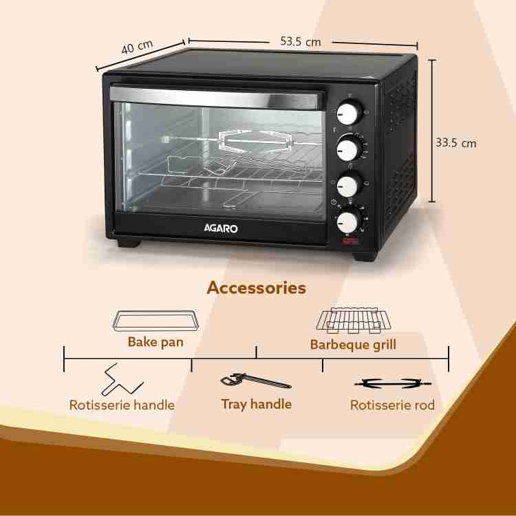 Agaro otg store oven 48 litre