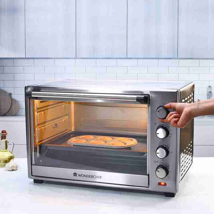 WONDERCHEF 60 Litre Oven Toaster Grill OTG Price in India Buy WONDERCHEF 60 Litre Oven Toaster Grill OTG online at Flipkart
