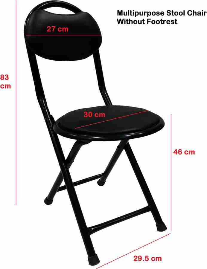 SOMRAJ Study Folding Chair Seat and Back Cushion Folding Chair