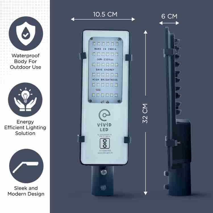 36 watt led outlet street light price