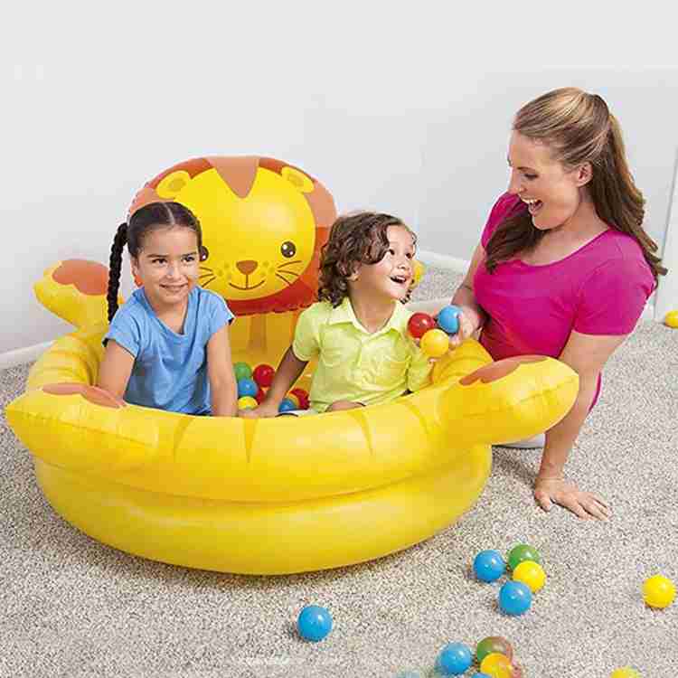 Baby blow hot sale up ball pit