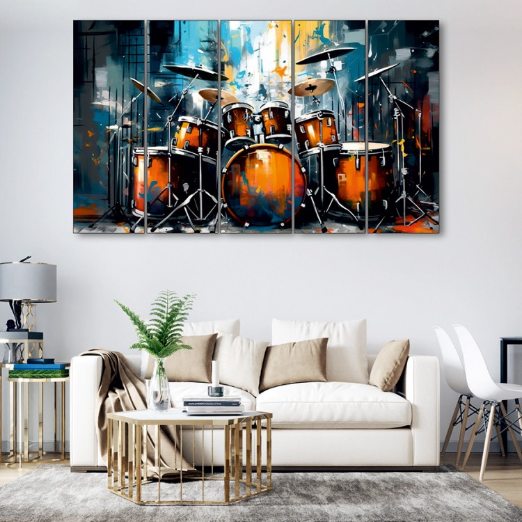 Bumili ng TheCastleDecor Color Music Drum KitBumili ng TheCastleDecor Color Music Drum Kit  