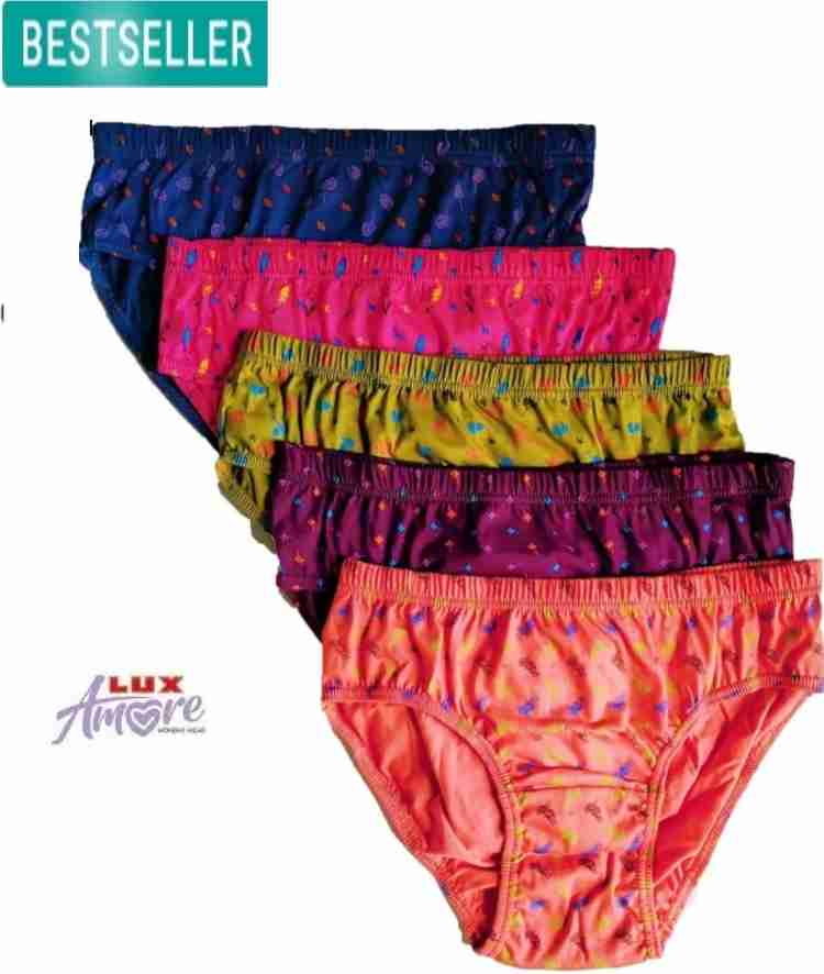 Buy LUX Women Hipster Multicolor Panty(Pack of 5) on Flipkart