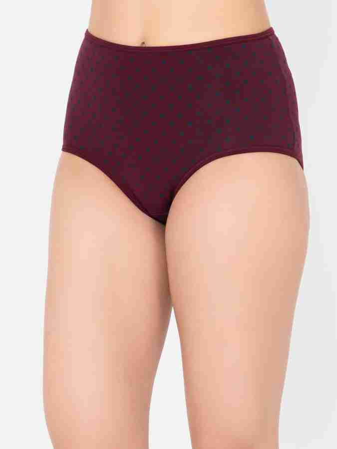 Clovia Women Hipster Maroon Panty - Buy Clovia Women Hipster Maroon Panty  Online at Best Prices in India