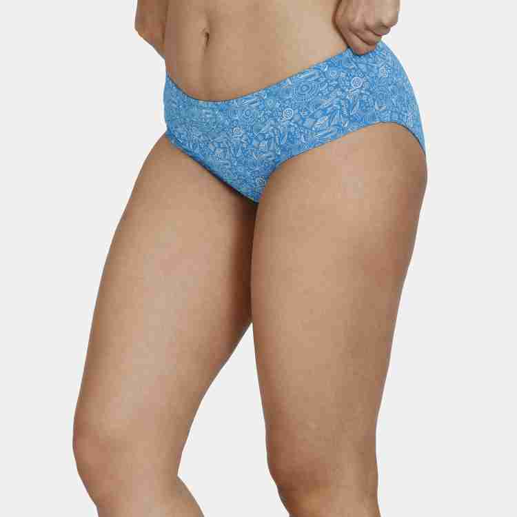 ZIVAME Women Hipster Blue Panty - Buy ZIVAME Women Hipster Blue Panty  Online at Best Prices in India