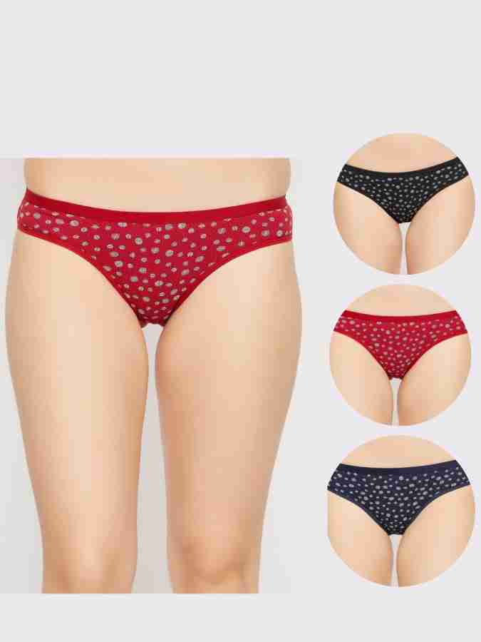 Buy Black & Red Panties for Women by Zerokaata Online