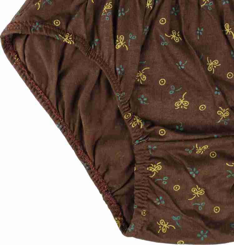 ViRushkA Women Hipster Brown Panty - Buy ViRushkA Women Hipster Brown Panty  Online at Best Prices in India