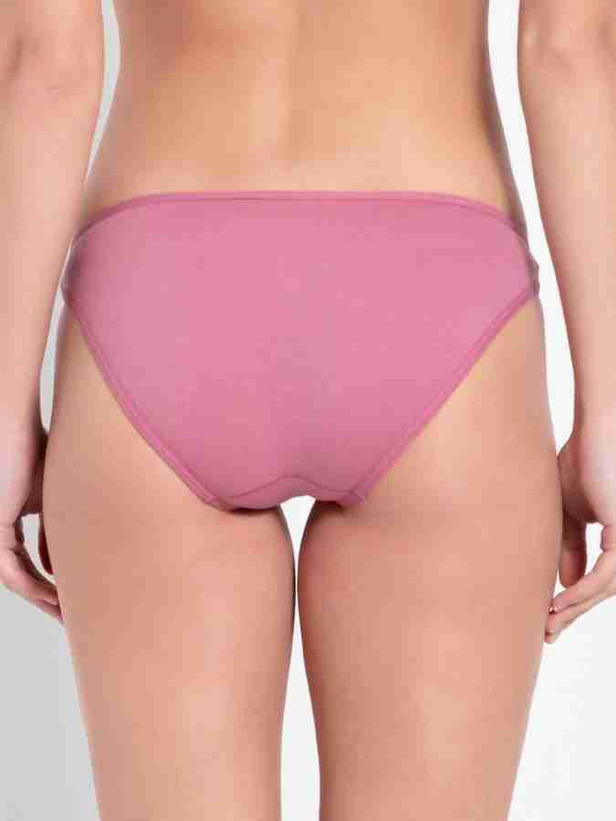 Buy Jockey Women Pink Bikini Briefs SS02 0105 - Briefs for Women 1929815