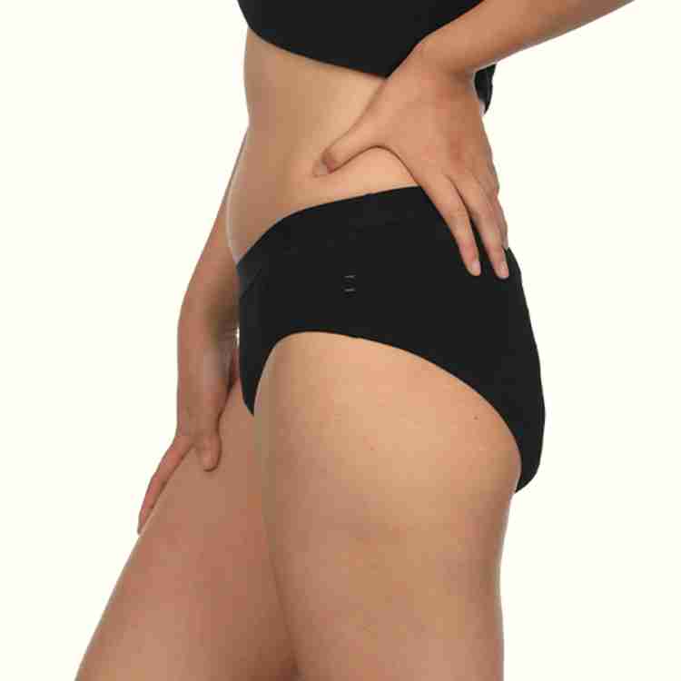 Mahina Leakproof Mid waist Reusable 2yrs Light Flow Women Periods Black  Panty - Buy Mahina Leakproof Mid waist Reusable 2yrs Light Flow Women  Periods Black Panty Online at Best Prices in India