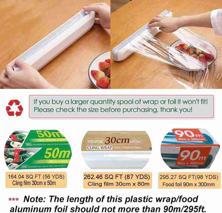 Foil and 2025 plastic wrap dispenser