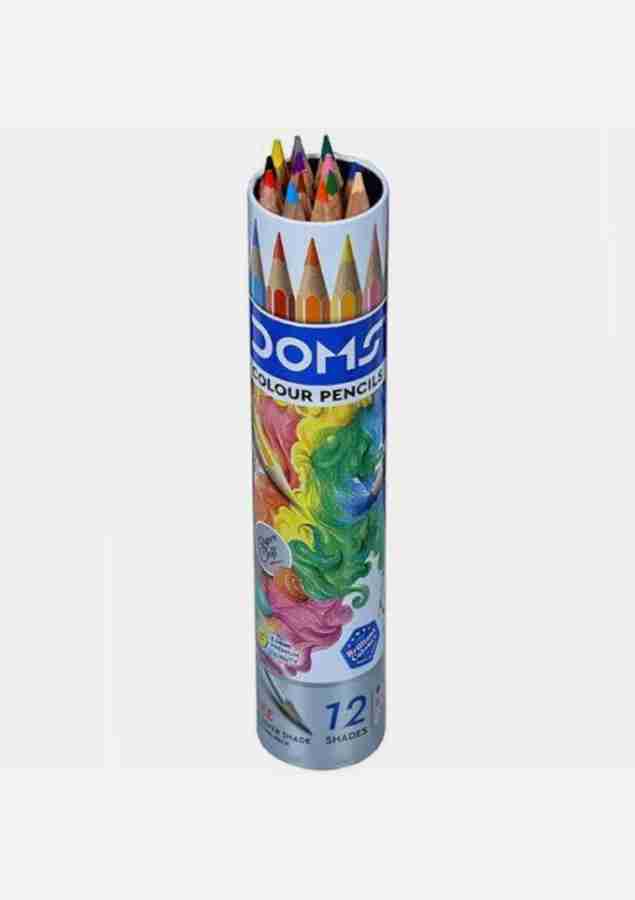 DOMS Eraser tipped black HB/2 pencil Pencil