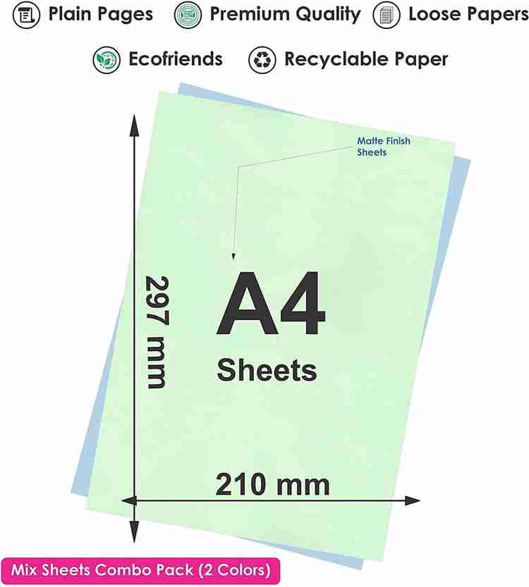 A4 sheet paper size in cm sale