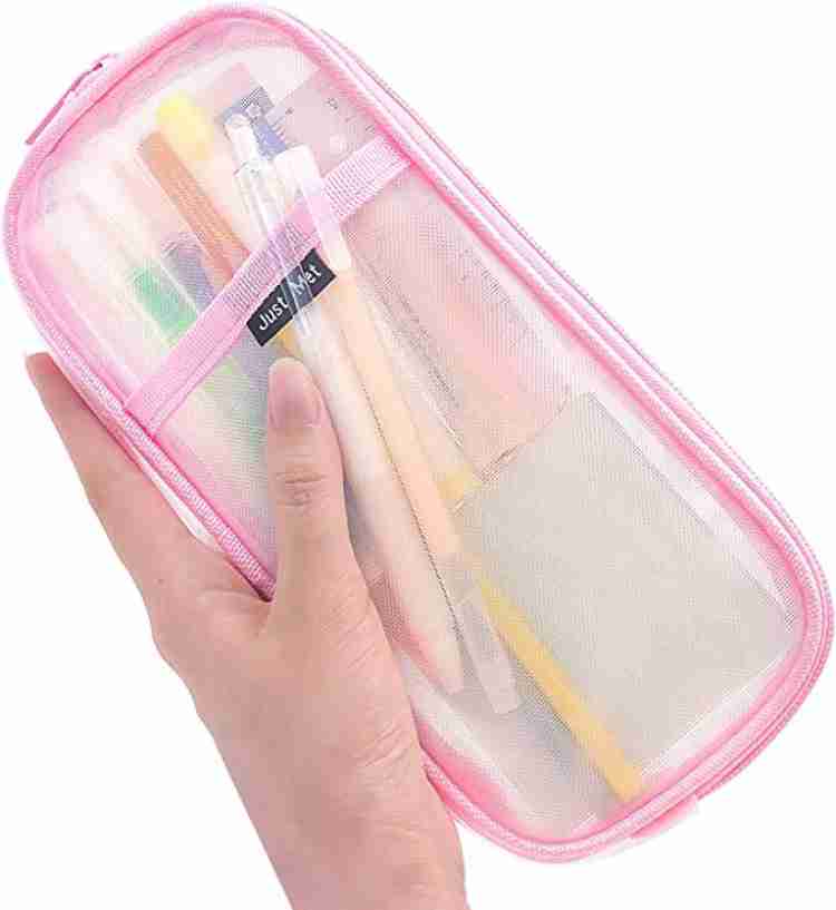 Flipkart TREXEE Pencil Pouch Pen Grid with Zipper Clear