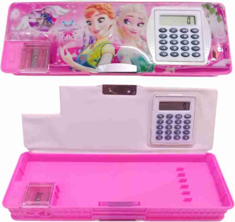Best Hub Barbie Doll Geometry Box with Calculator Barbie Doll Art Plastic  Pencil Box - Box - Flipkart.com
