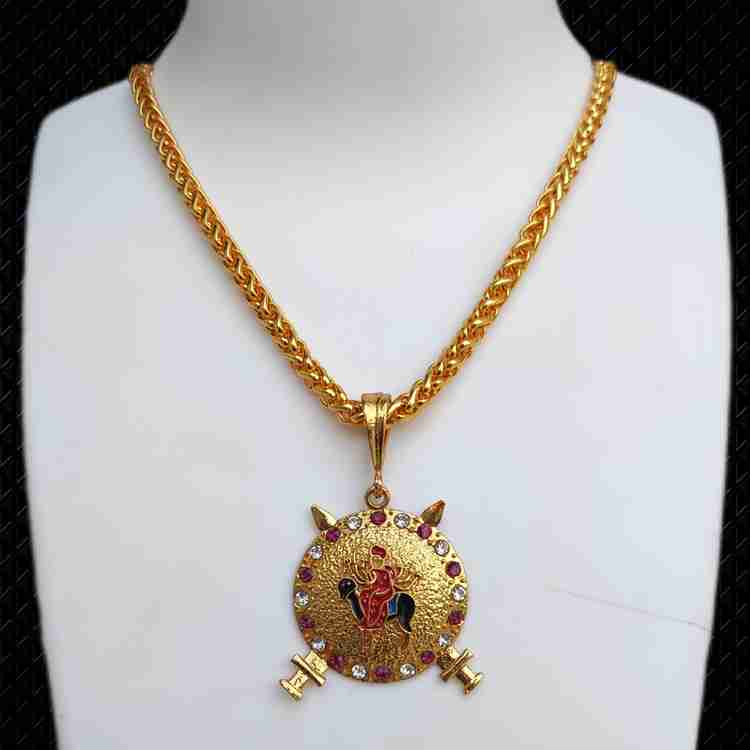 Gold pandal man top