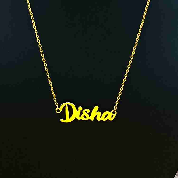 Disha name pendant new arrivals