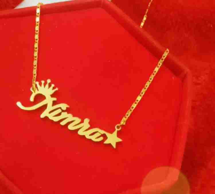 Nimra name necklace hotsell