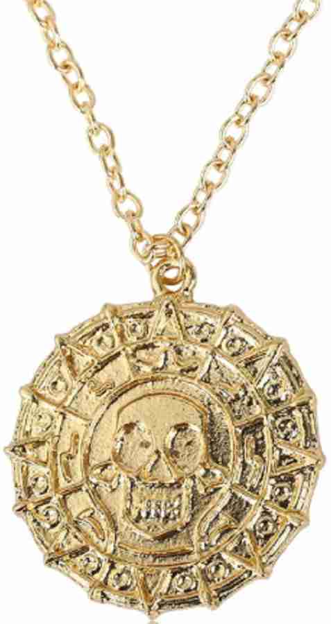 Cursed aztec gold deals coin necklace