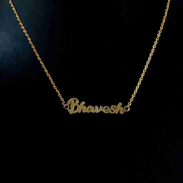 Shivani new arrivals name pendant