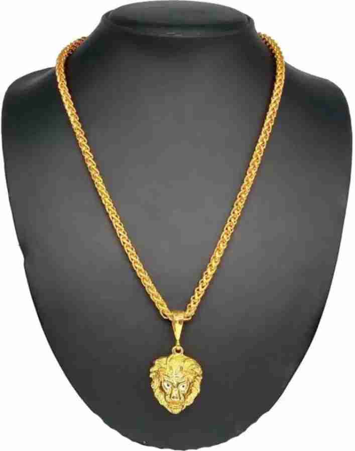 Gold pendant for store male with price