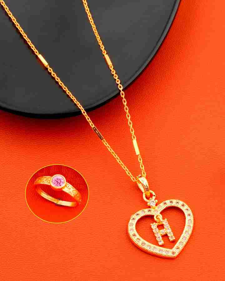 H online name pendant