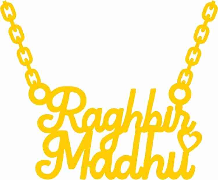 Madhu name locket discount