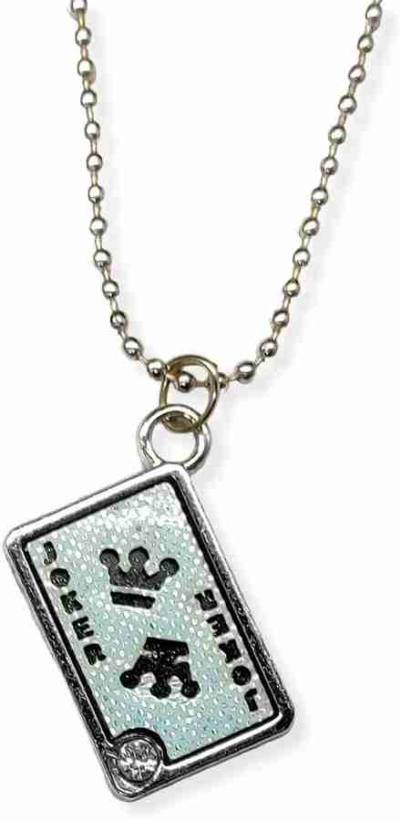 Joker card pendant sales