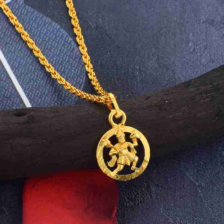 Bajrang bali gold locket outlet