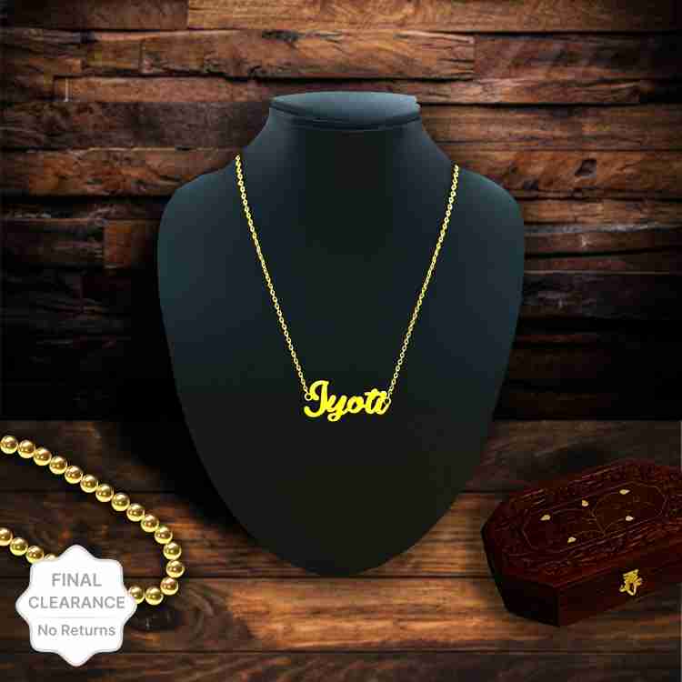 Jyoti name outlet locket