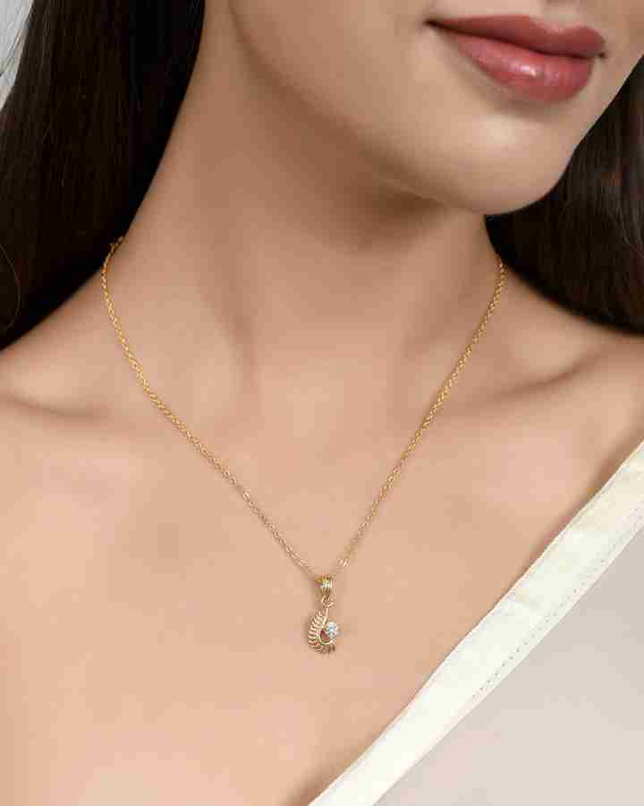 Gold pendant for hotsell girl price