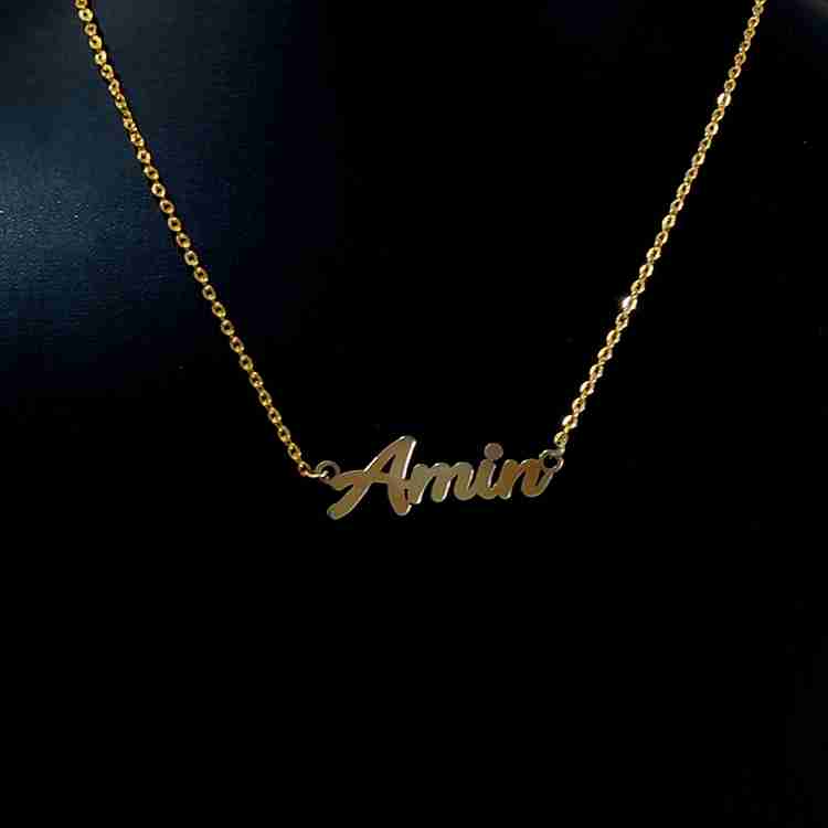 Amir name new arrivals locket